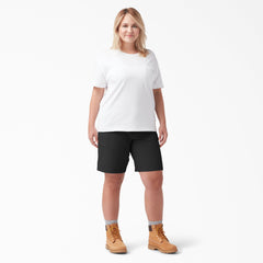 Women's Plus Cooling Relaxed Fit Shorts, 9" | Dickies