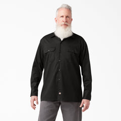 FLEX Relaxed Fit Long Sleeve Work Shirt | Dickies
