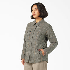 Women’s Fleece Lined Flannel Chore Coat | Dickies