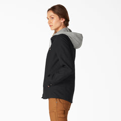Women's Duck Hooded Shirt Jacket | Dickies
