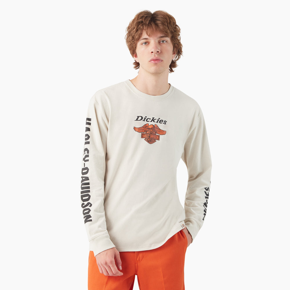 Dickies x Harley-Davidson Heavyweight Long Sleeve Eagle Tee | Dickies
