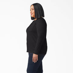 Women's Plus Heavyweight Henley | Dickies