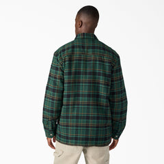 Water Repellent Fleece-Lined Flannel Shirt Jacket | Dickies