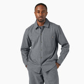 Lima Pinstripe Button-Up Shirt | Dickies