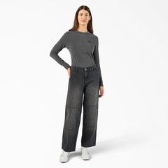 Women’s Loose Fit Double Knee Jeans | Dickies