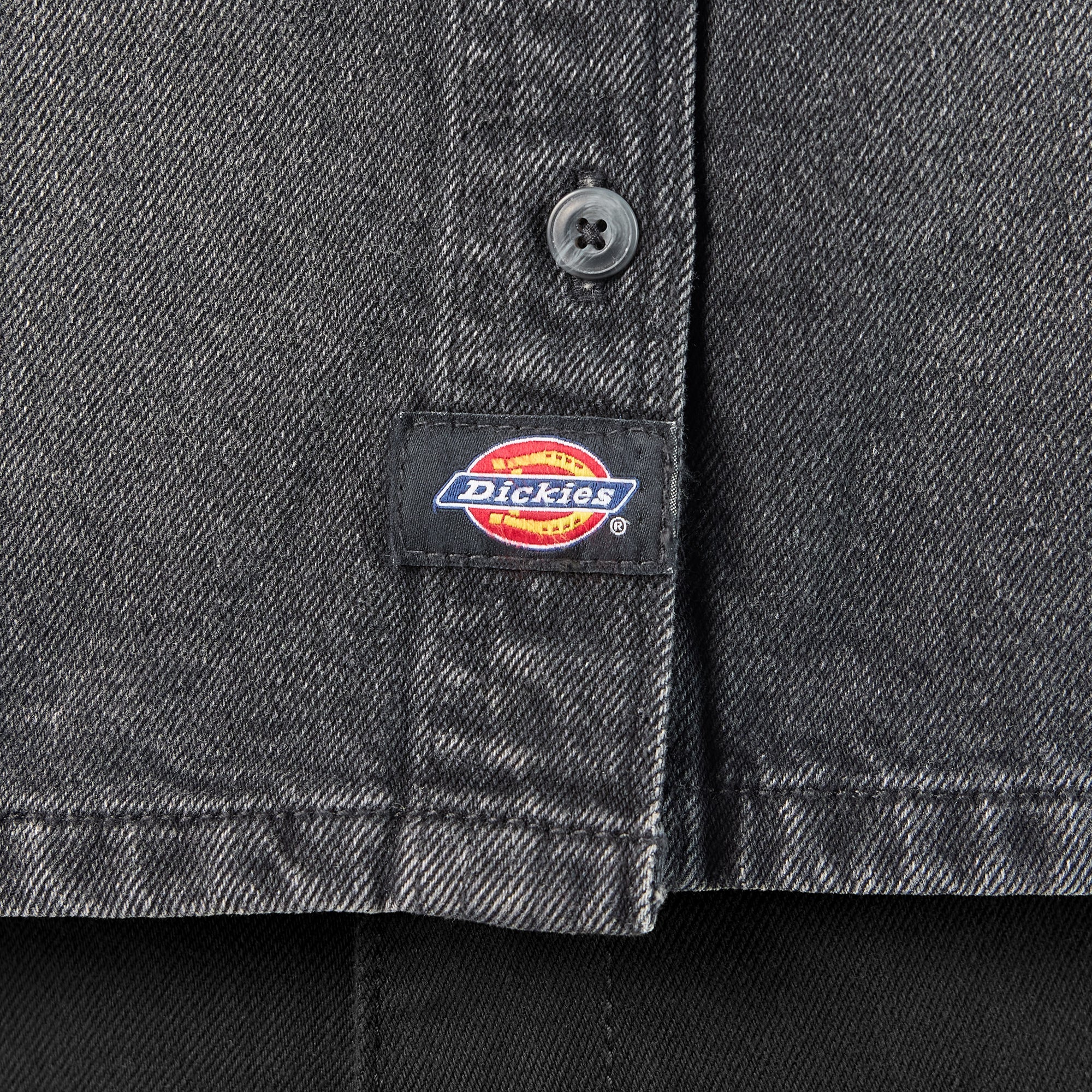Women's Cropped Denim Work Shirt | Dickies
