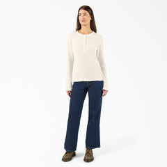 Women’s Crewneck Henley Shirt | Dickies