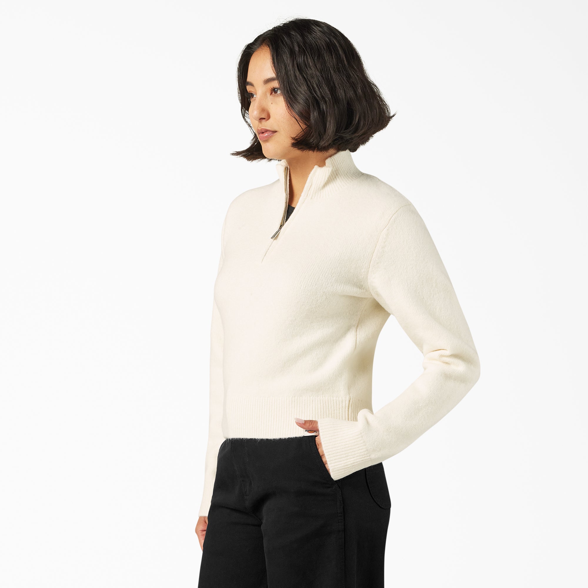 Women’s Ruston Quarter Zip Sweater | Dickies