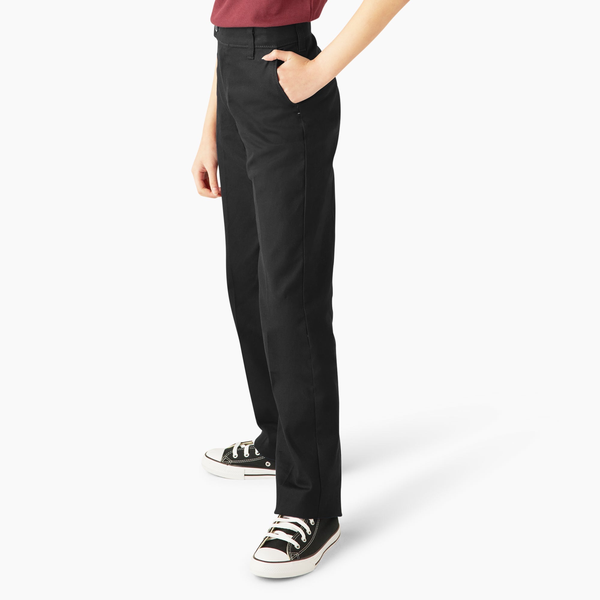 Girls' Slim Fit Pants, 4-20 | Dickies