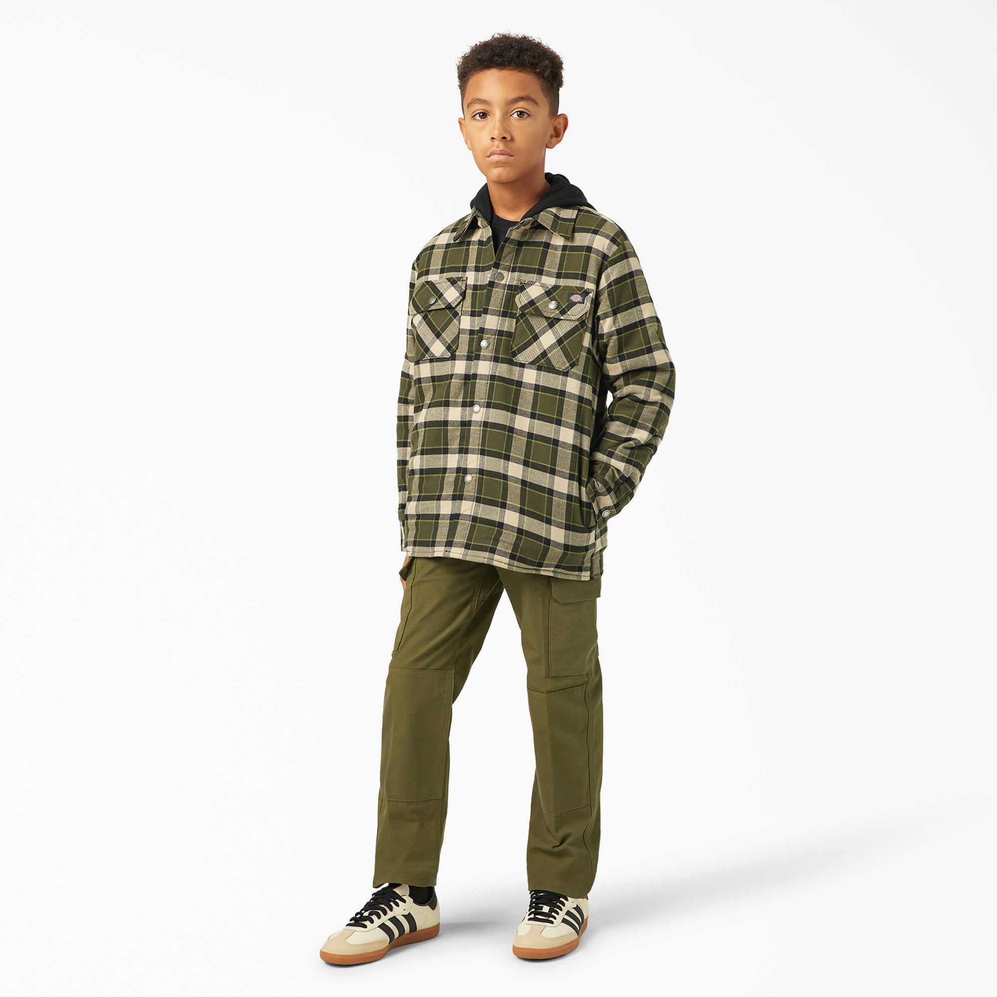 Boys’ Flannel Shirt Jacket | Dickies