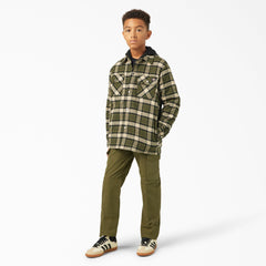 Boys’ Flannel Shirt Jacket | Dickies