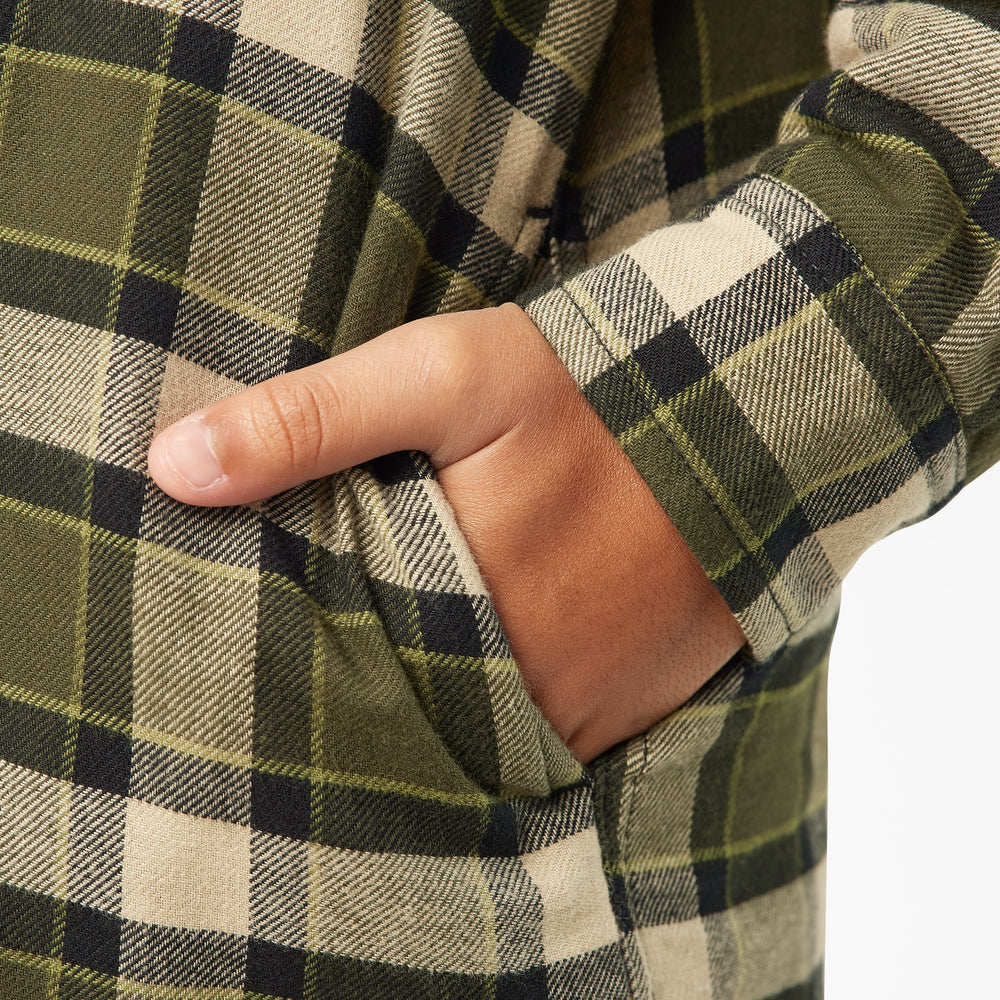Boys’ Flannel Shirt Jacket | Dickies