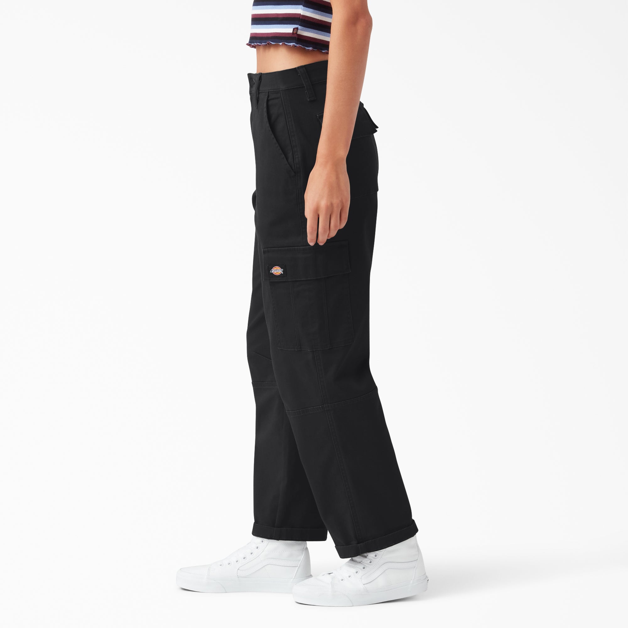 Women's Relaxed Fit Cropped Cargo Pants | Dickies