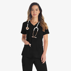 Women's EDS Essentials V-Neck Scrub Top | Dickies