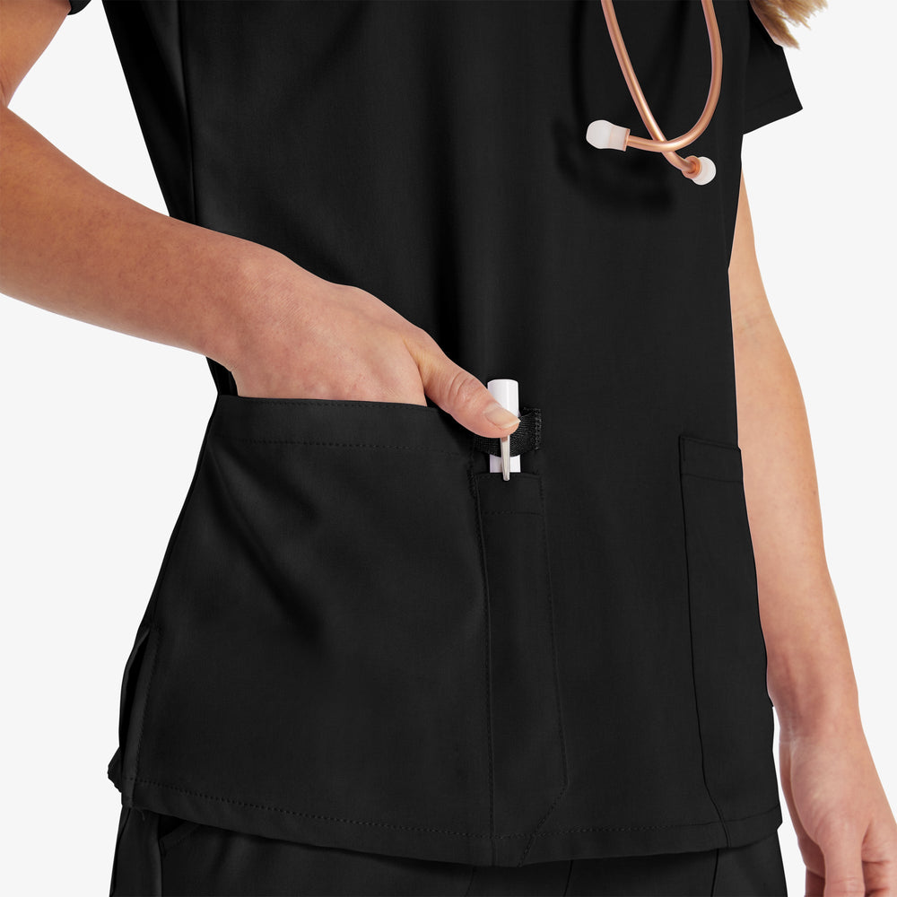 Women's EDS Essentials V-Neck Scrub Top | Dickies