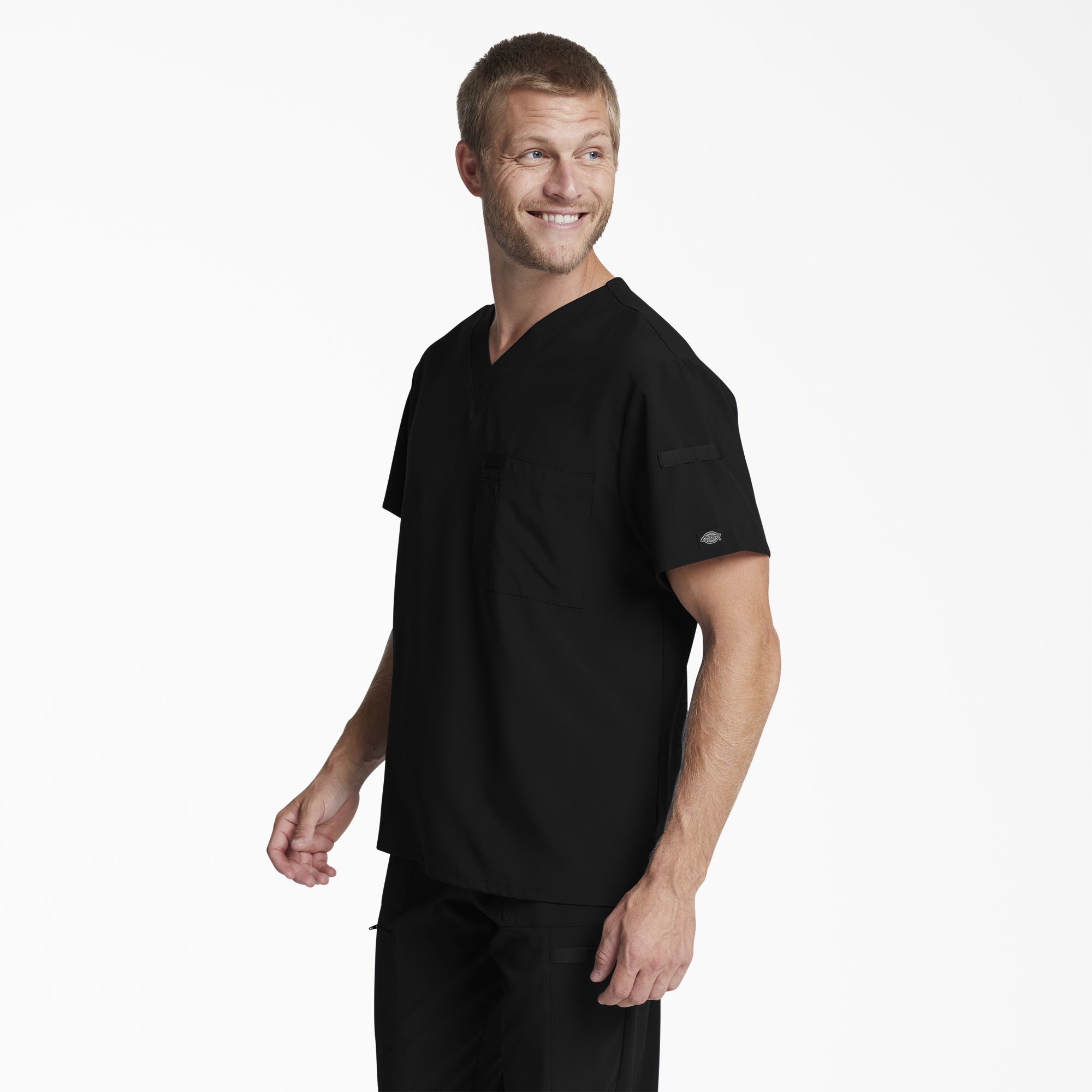 Men's EDS Essentials Tuckable V-Neck Scrub Top | Dickies