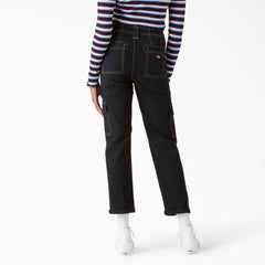 Women's Skinny Fit Cuffed Cargo Pants | Dickies