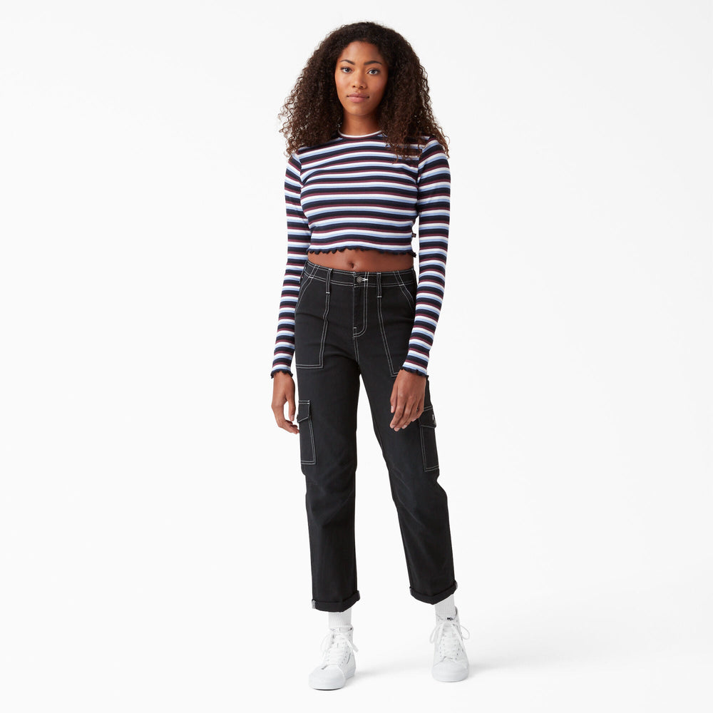 Women's Skinny Fit Cuffed Cargo Pants | Dickies