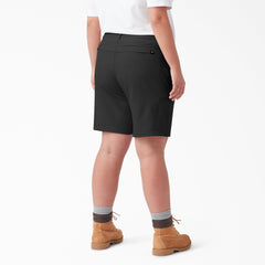 Women's Plus Cooling Relaxed Fit Shorts, 9" | Dickies