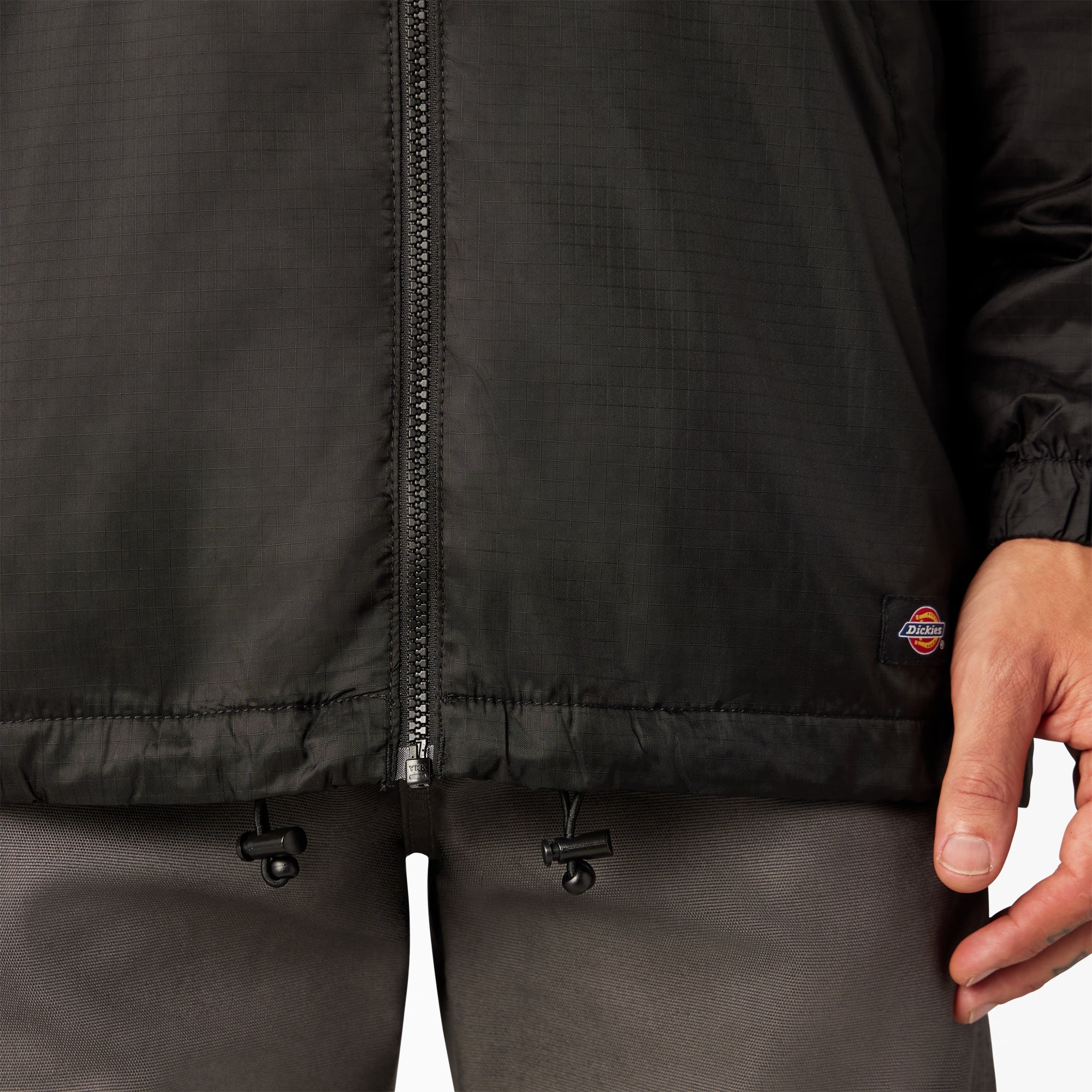 Fleece Lined Nylon Hooded Jacket | Dickies