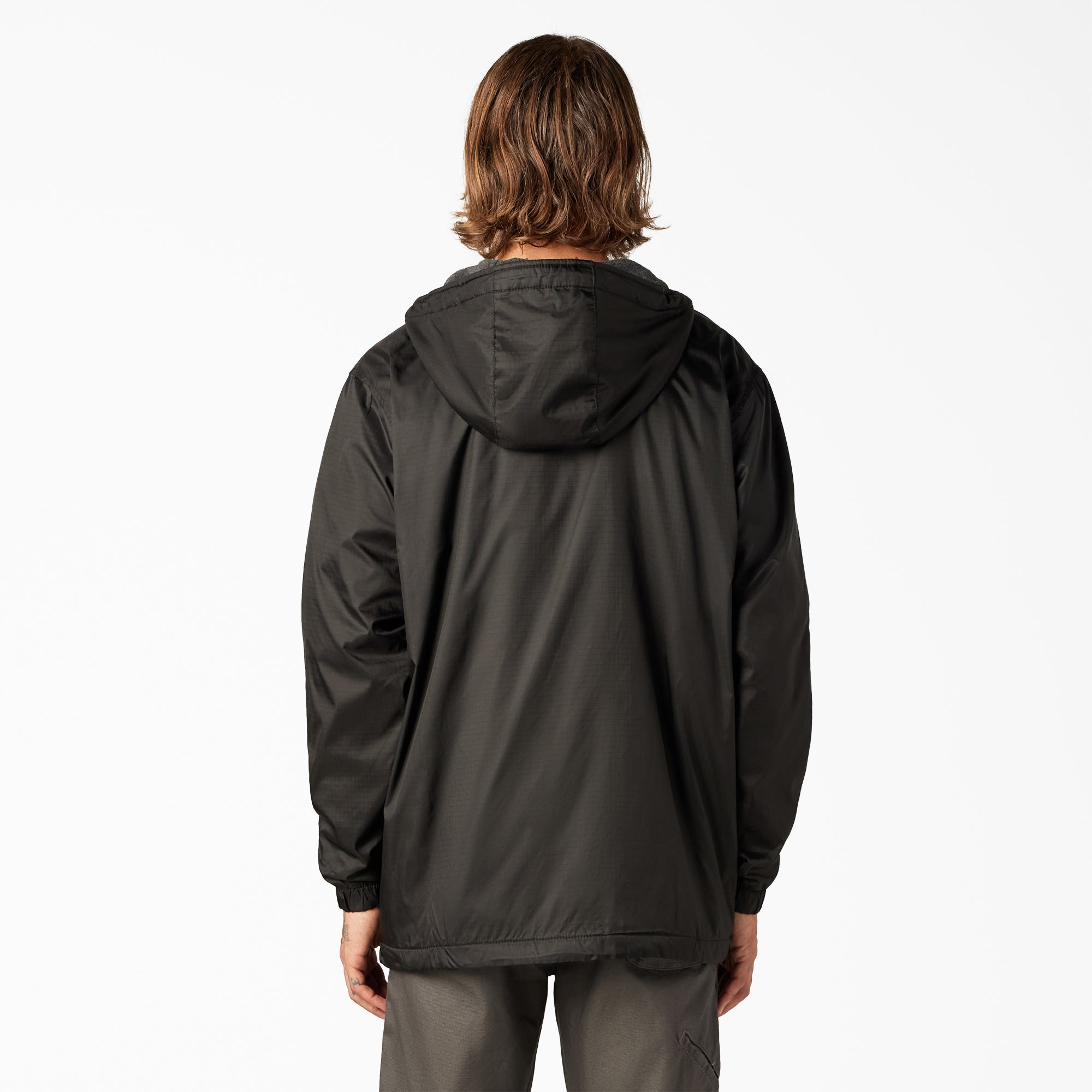 Fleece Lined Nylon Hooded Jacket | Dickies