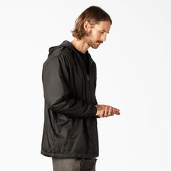 Fleece Lined Nylon Hooded Jacket | Dickies