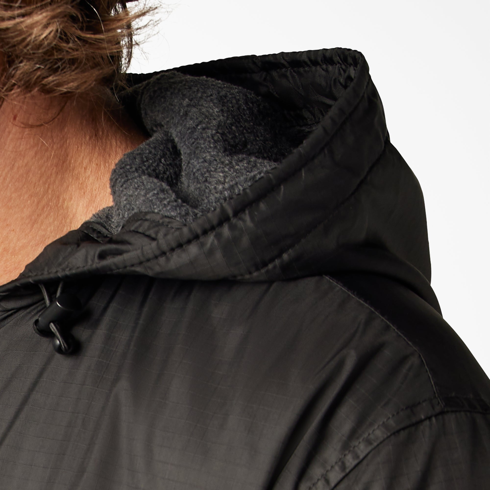 Fleece Lined Nylon Hooded Jacket | Dickies