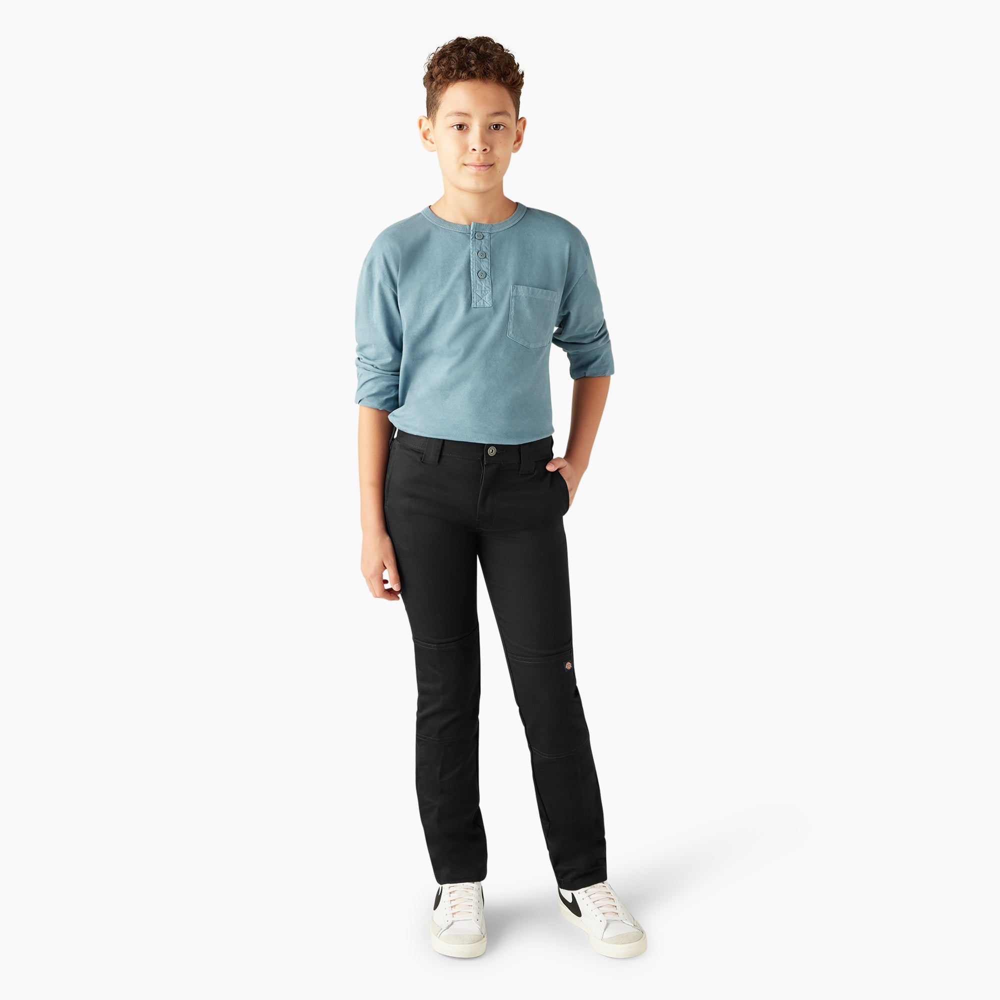 Boys' FLEX Skinny Fit Double Knee Pants, 4-20 | Dickies