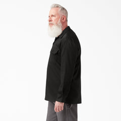 FLEX Relaxed Fit Long Sleeve Work Shirt | Dickies