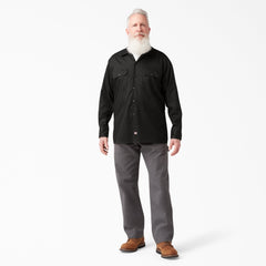 FLEX Relaxed Fit Long Sleeve Work Shirt | Dickies