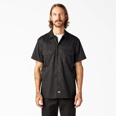 FLEX Slim Fit Short Sleeve Work Shirt | Dickies
