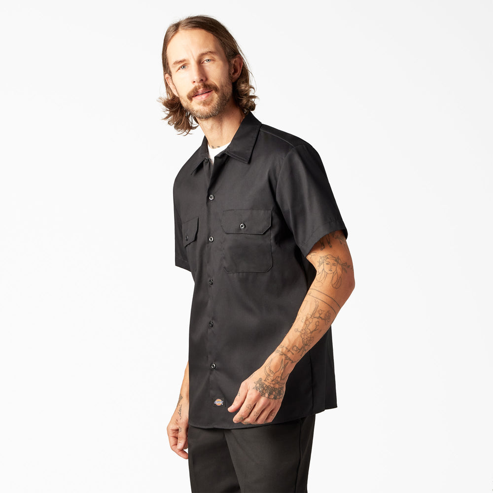 FLEX Slim Fit Short Sleeve Work Shirt | Dickies