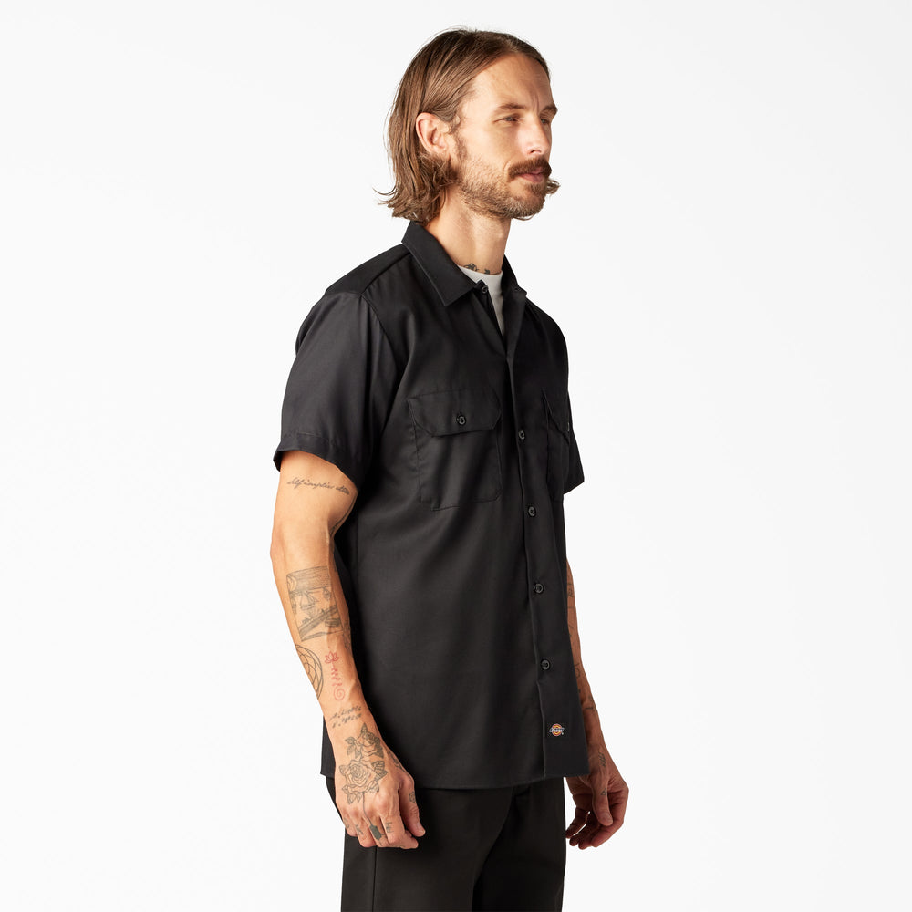 FLEX Slim Fit Short Sleeve Work Shirt | Dickies