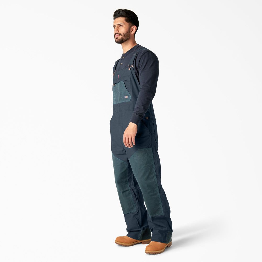 Waxed Canvas Double Front Bib Overalls | Dickies