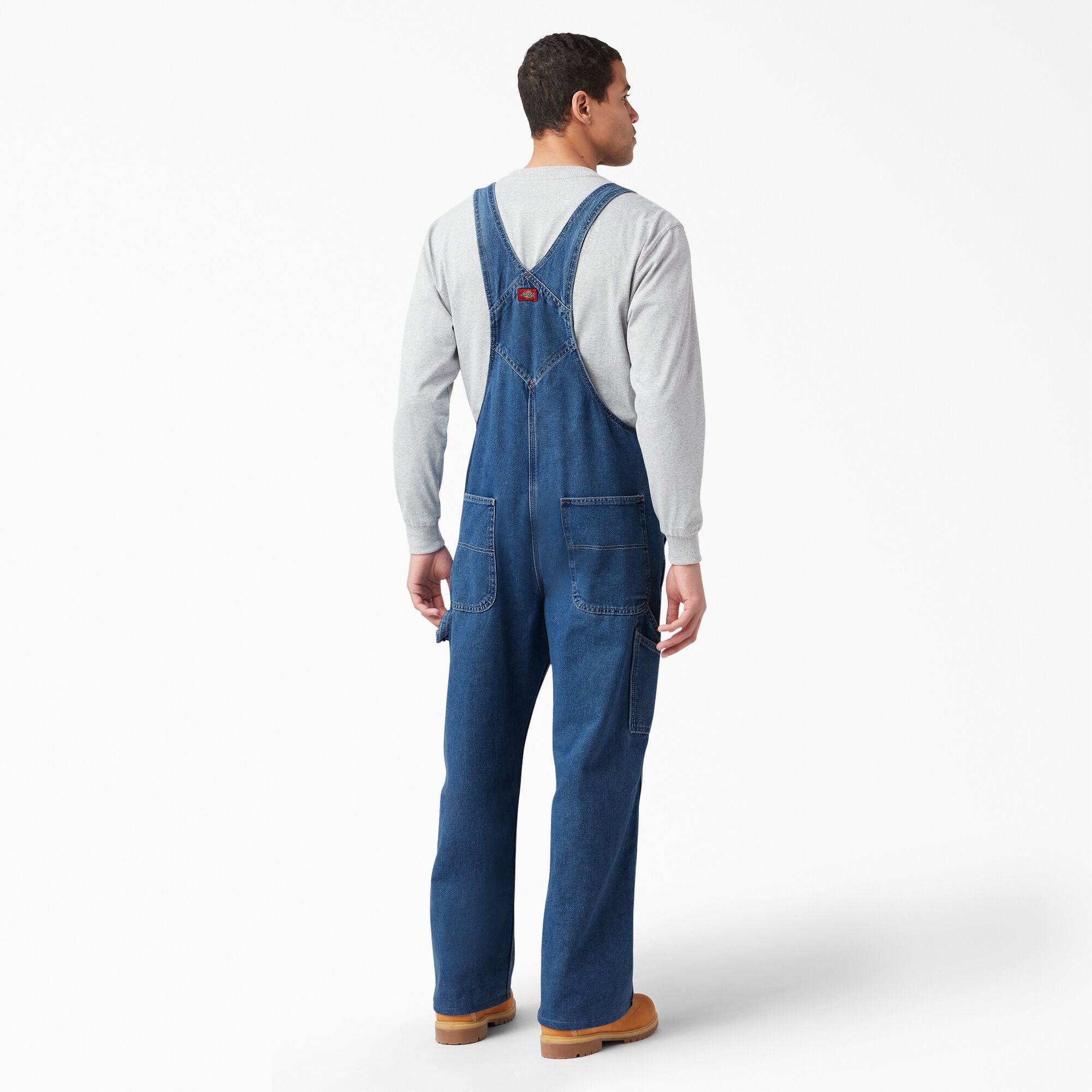 Stonewashed Indigo Bib Overalls | Dickies