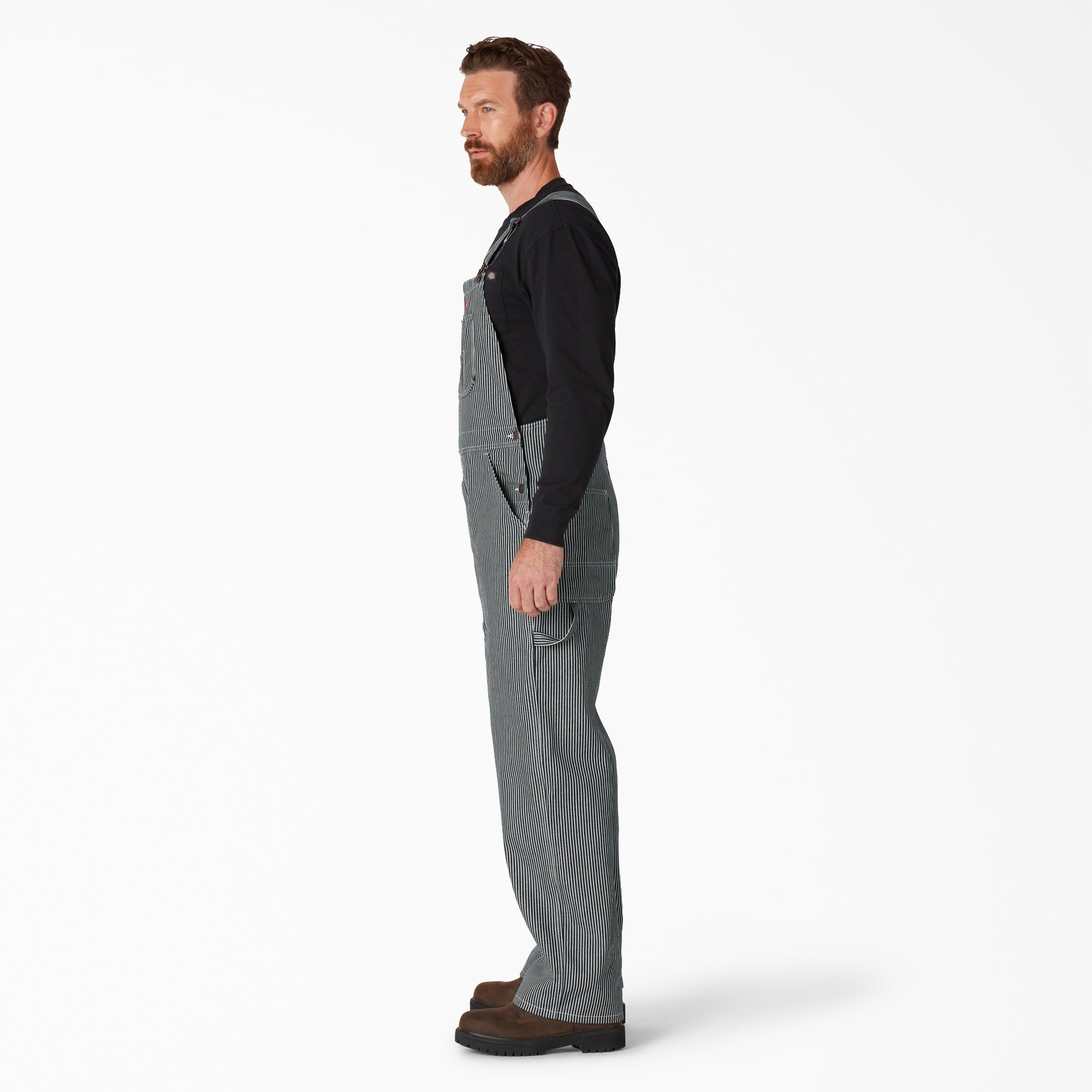 Hickory Stripe Bib Overalls | Dickies