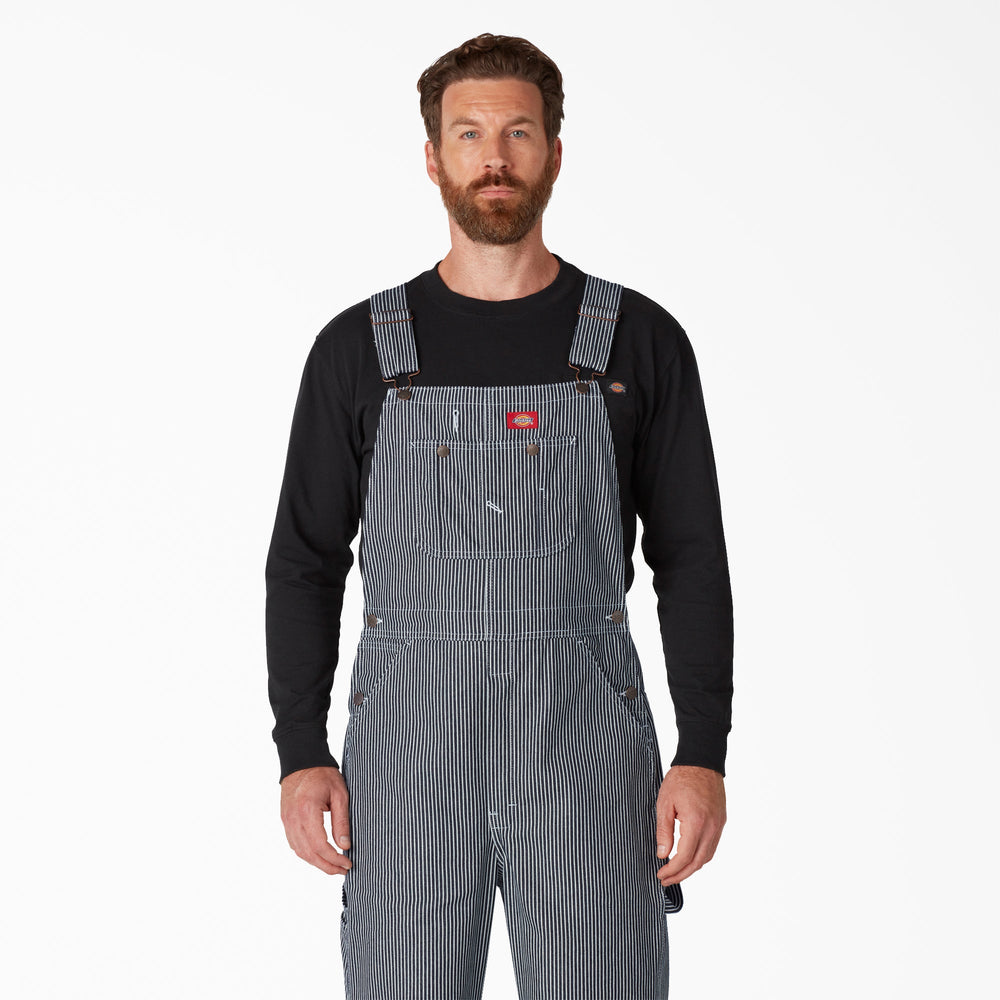 Hickory Stripe Bib Overalls | Dickies