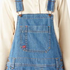 Women's Relaxed Fit Bib Shortalls, 7" | Dickies