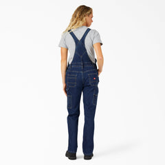 Women's Straight Fit Denim Double Front Bib Overalls | Dickies