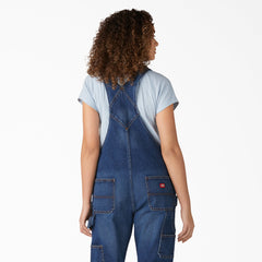 Women's Denim Boyfriend Fit Bib Overalls | Dickies
