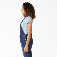 Women's Denim Boyfriend Fit Bib Overalls | Dickies