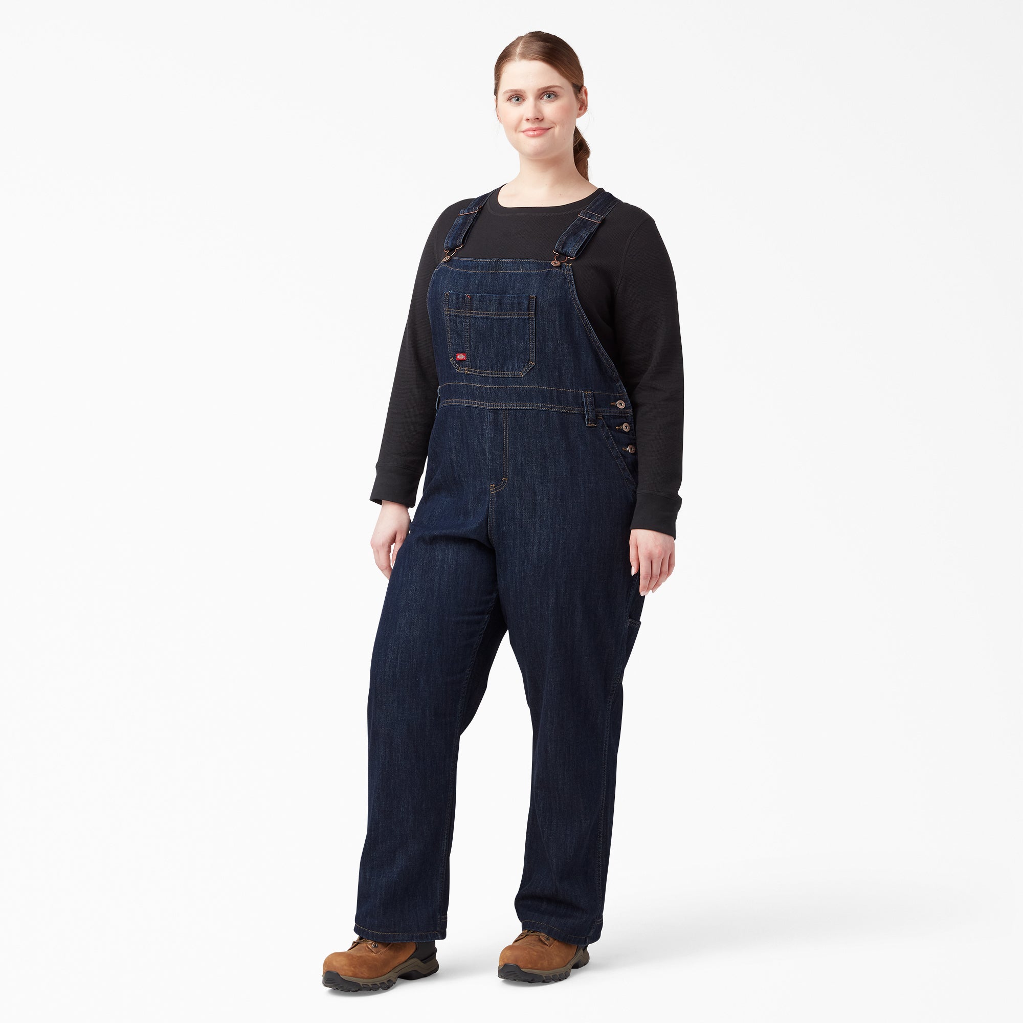 Women's Plus Relaxed Fit Bib Overalls | Dickies