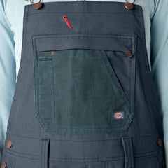 Women's Relaxed Fit Waxed Canvas Bib Overalls | Dickies