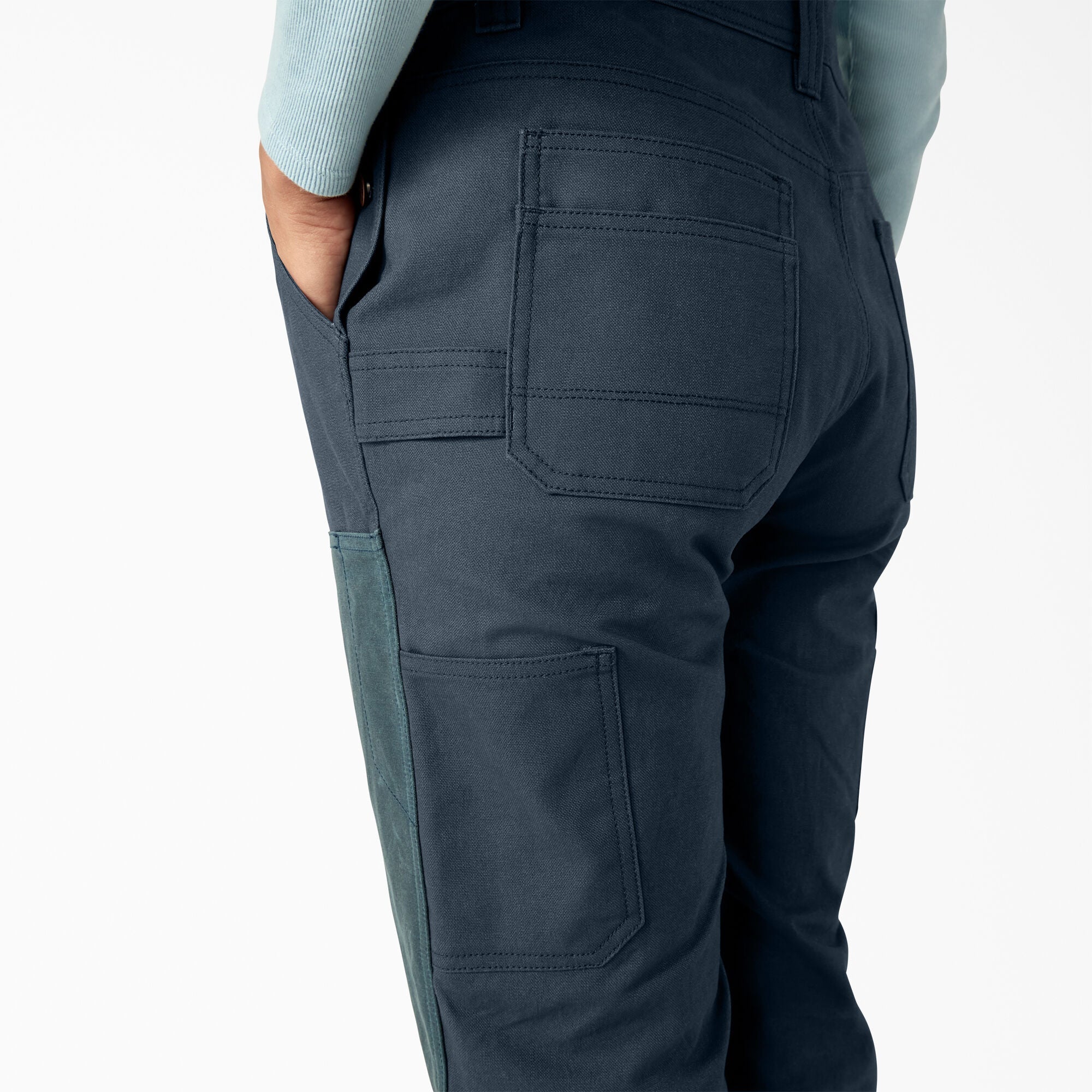 Women's Relaxed Fit Waxed Canvas Bib Overalls | Dickies