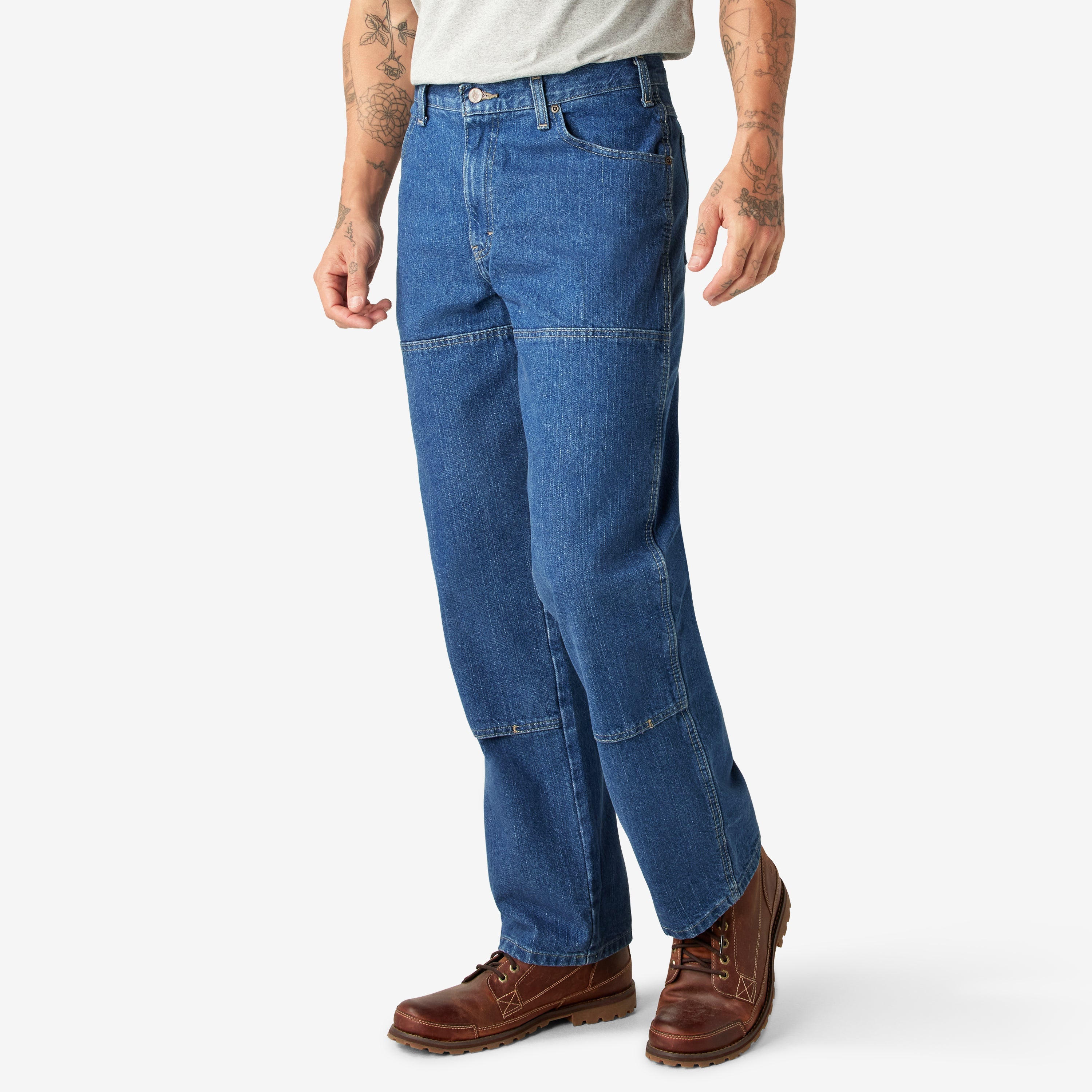 Relaxed Fit Double Knee Jeans | Dickies