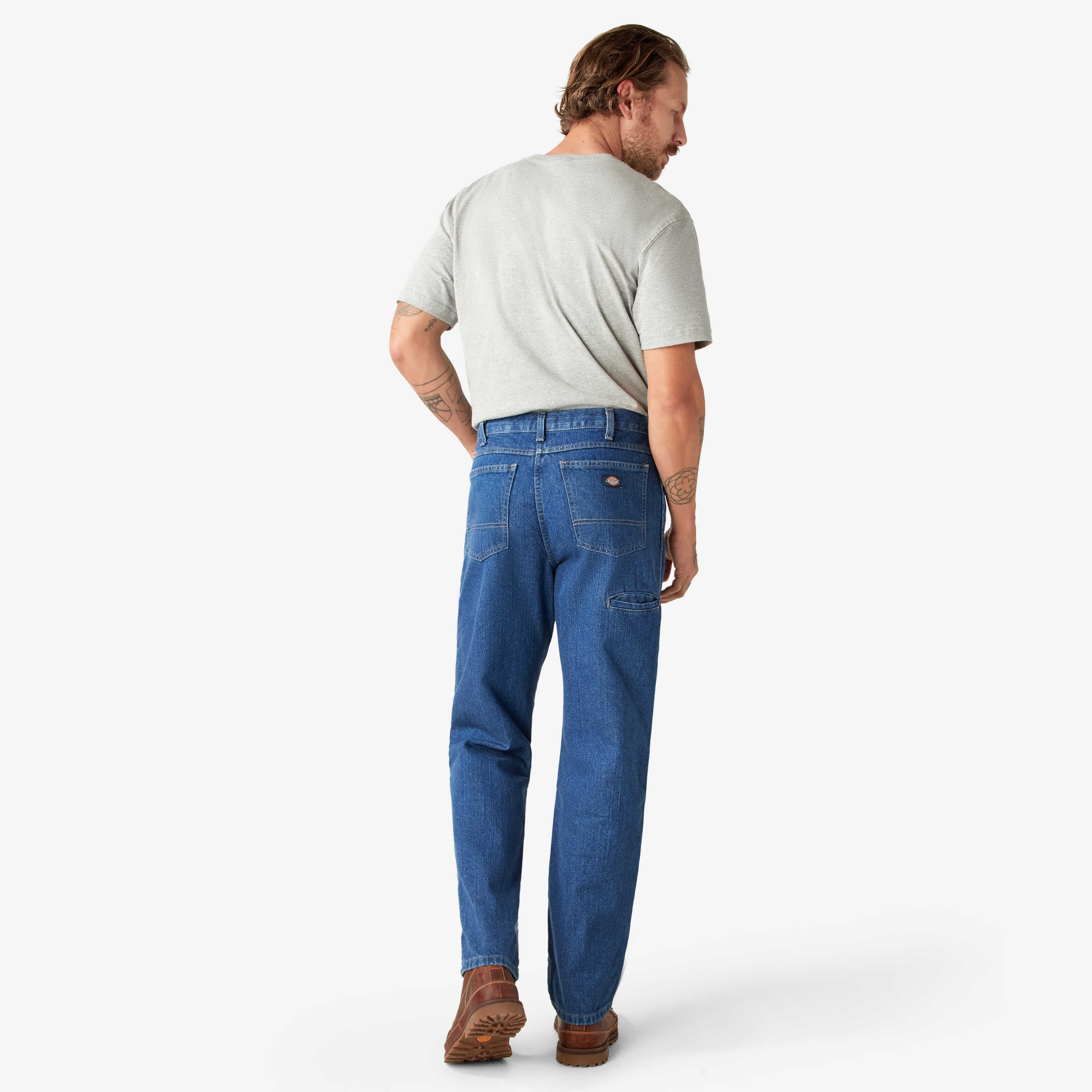 Relaxed Fit Double Knee Jeans | Dickies