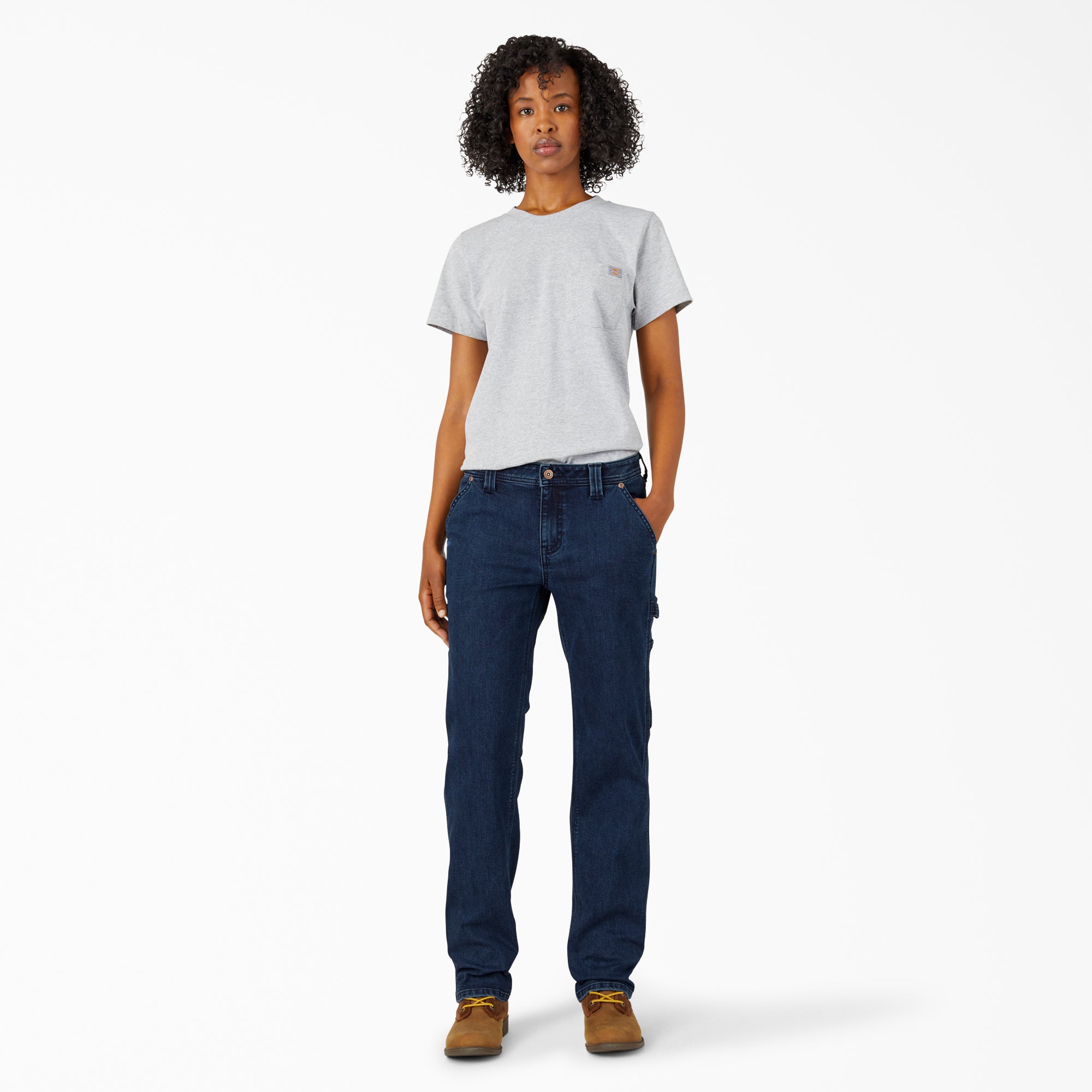 Women's FLEX Relaxed Fit Carpenter Jeans | Dickies