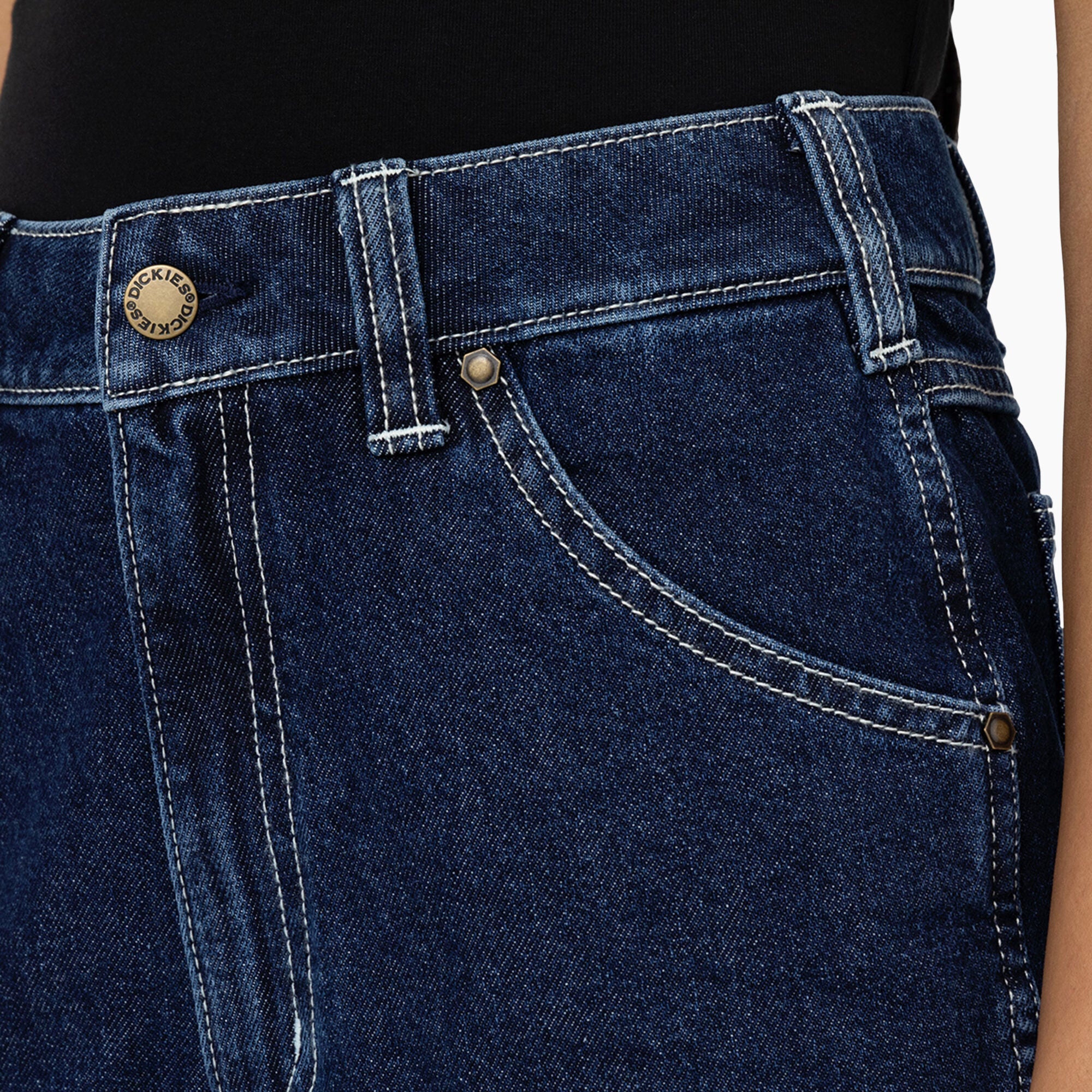 Women's Carpenter Jean Shorts, 5" | Dickies
