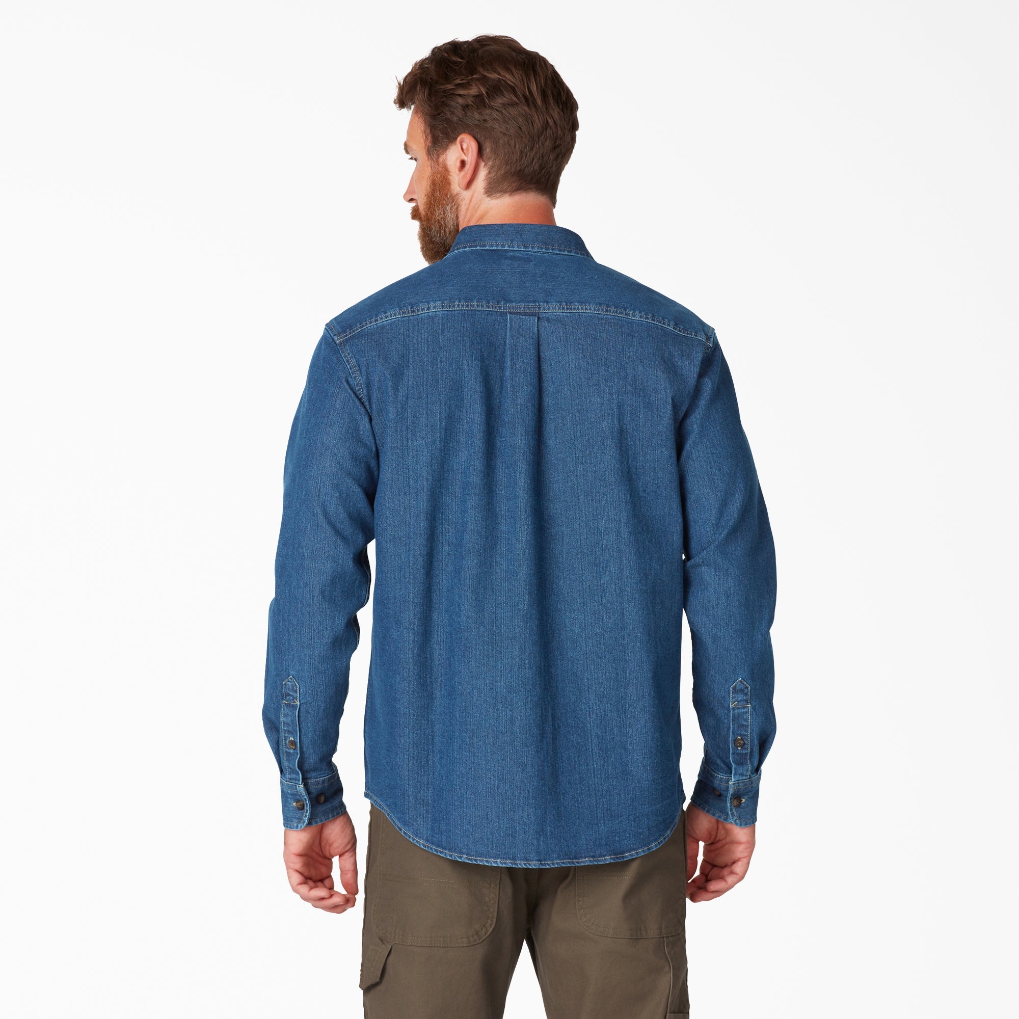 FLEX Denim Long Sleeve Shirt | Dickies