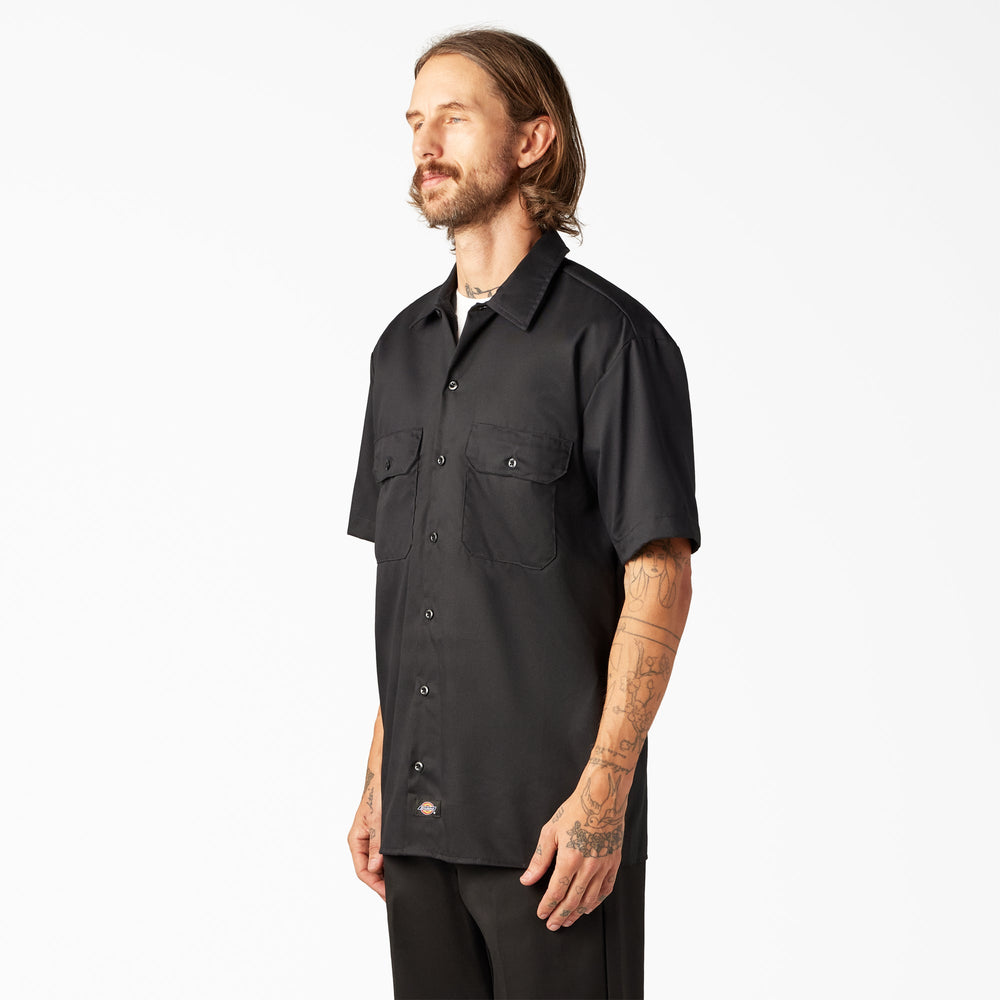 FLEX Relaxed Fit Short Sleeve Work Shirt | Dickies